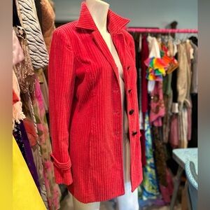 Vintage Thick Pink Corduroy Jacket